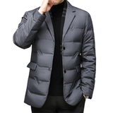Men's Quality Down Winter Warm Jacket - Gray - 2 / Short / Down Dress Jacket - 4XL (EUR XL) - Polyester/Down - image 38