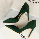 Women's Satin Wedding Party Stilettos - Blue - Party Pumps - 40 B - PU Leather - image 26