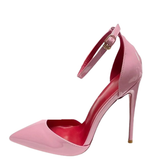 Women's Baby Pink Patent High Stilettos - Baby Pink - 12cm Stilettos - 46 B - Genuine Patent Leather - image 34