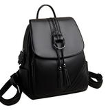 Backpacks Women's Quality Backpack Bag - Black - Backpack Handbag - Medium - PU Leather - image 1