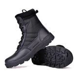 Men's Tactical Military Desert Hiking Boots - Black - Hiking Boots - 46 B - PU Leather - image 19