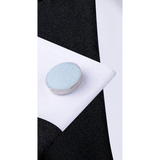 Funki Buys | Neckties | Men's 4 Pcs Pale Blue Formal Tie Set