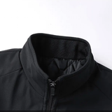 Men's Plus Size Casual Windbreak Coat - Dark Blue - Padded Jacket - 8XL 122.5-137.5 KG - Polyester - image 13