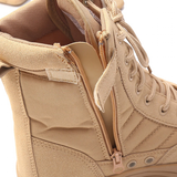 Men's Tactical Military Desert Hiking Boots - Black - Hiking Boots - 46 B - PU Leather - image 30