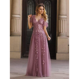 Funki Buys | Dresses | Women's Long Sequin Lace Formal Dress