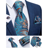 Funki Buys | Neckties | Men's 3 Pcs Stylish Formal Tie Set