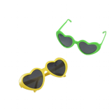 Cute Heart Shaped Pet Sunnies - Multicolored - Any 2 Colors - Small - Plastic - image 26