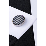 Funki Buys | Neckties | Men's 3 Pcs Gold White Striped Tie Set
