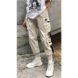 Women's Retro Streetwear Cargo Pants - Black - 1 / Cargo Pants - 5XL - Polyester - image 33