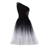 Women's Gradient Chiffon Cocktail Dress - Black/Multi - Dress - 26W - Polyester/Chiffon - image 12
