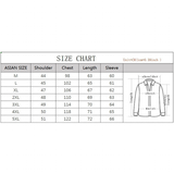 Men's Faux Leather Biker Jacket Slim Fit - Black - Biker Jacket - 5XL - PU Leather - image 11