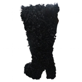 Women's Knee-High Fuzzy Platform Boots - Beige - Fuzzy Boots - 42 B - Faux Fur/PU Leather - image 37