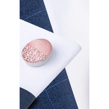 Funki Buys | Neckties | Men's 4 Pcs Salmon Pink Striped Tie Set