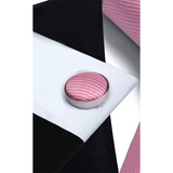 Funki Buys | Neckties | Men's 4 Pcs Luxury Pink Formal Tie Set