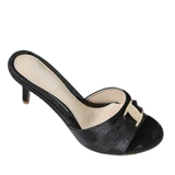 Women's Satin Bow Low Heel Bridal Slides - Beige - 8.5cm - 43(26.5cm) - Satin - image 5