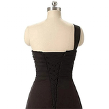 Women's Gradient Chiffon Cocktail Dress - Black/Multi - Dress - 26W - Polyester/Chiffon - image 5