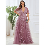 Funki Buys | Dresses | Women's Long Sequin Lace Formal Dress