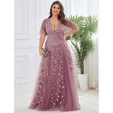 Funki Buys | Dresses | Women's Long Sequin Lace Formal Dress