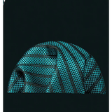 Funki Buys | Neckties | Men's 3 Pcs Teal Striped Formal Tie Set