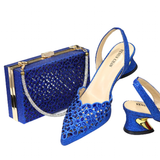 Women's Luxury Venus Chan Shoe Bag Set - Gold - 1 - Set - Bag and Shoes - 43 B - PU Leather - image 36