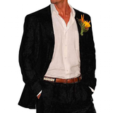 Men's 2 Pcs Linen Beach Wedding Suit - Beige - Beach Wedding Suit - Custom - Linen - image 33