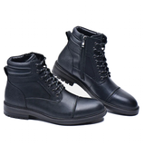 Men's High Quality Leather Ankle Boots - Brown - Men's Dress Boot - 50 B - Genuine Leather - image 28