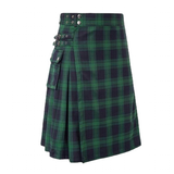 Men's Modern Highland Tartan Kilts Gothic - Red - Kilt - 5XL - Polyester - image 18