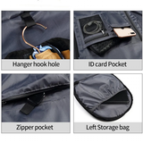 Duffle Bags Gym Travel Work Carry Bag - Grey - Style 1  With Shoes Pocket - Medium - Oxford Nylon - image 13