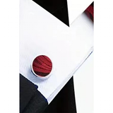 Funki Buys | Neckties | Men's 3 Pcs Luxury Red Swirls Tie Set