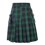 Men's Modern Highland Tartan Kilts Gothic - Red - Kilt - 5XL - Polyester - image 16