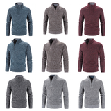 Men's Warm Fleece Thick Turtleneck - Blue - Sweater - Asian M - Polyester - image 18