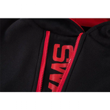 Men's Slim Fit Hooded Zip Jackets - Light Grey - Hoodie - 5XL - Polyester - image 9