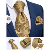 Funki Buys | Neckties | Men's 3 Pcs Stylish Formal Tie Set