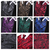 Funki Buys | Vests | Men's 4 Pcs Formal Floral Tie Vest Sets