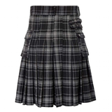 Men's Modern Highland Tartan Kilts Gothic - Red - Kilt - 5XL - Polyester - image 15