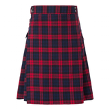 Men's Modern Highland Tartan Kilts Gothic - Red - Kilt - 5XL - Polyester - image 7