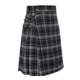 Men's Modern Highland Tartan Kilts Gothic - Red - Kilt - 5XL - Polyester - image 14