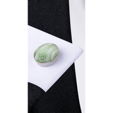 Funki Buys | Neckties | Men's 3 Pcs Lime Green Paisley Tie Set