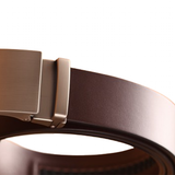 Men's Leather Handmade Automatic Belts - Black - Men's Belt - 135cm - Genuine Leather - image 20