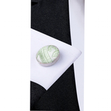 Funki Buys | Neckties | Men's 3 Pcs Pale Green Floral Tie Set
