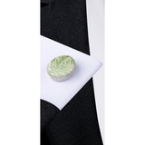 Funki Buys | Neckties | Men's 3 Pcs Green Paisley Floral Tie Set