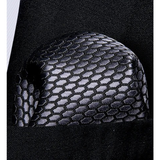 Funki Buys | Neckties | Men's 3 Pcs Black Gray Geometric Tie Set