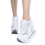Women's Summer Mesh Platform Sneakers - White - Platform Sneaker - 7 B - EVA - image 15