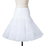 Women's Rockabilly Swing Halter Dress - White - Pettiskirt - XXL - Polyester - image 19