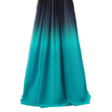 Women's Gradient Chiffon Cocktail Dress - Black/Multi - Dress - 26W - Polyester/Chiffon - image 9