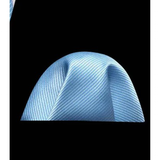 Funki Buys | Neckties | Men's 3 Pcs Pale Blue Luxury Tie Set