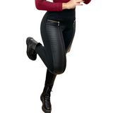 Women Fashion PU Leather Pencil Pant - Black - Pants - XXL - PU Leather - image 8