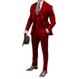 Funki Buys | Suits | Men's Classy 3 Pcs Slim Fit Formal Suits