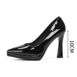 Funki Buys | Shoes | Women's Elegant Patent High Heel Pumps