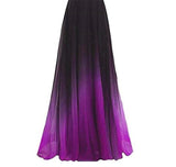 Women's Gradient Chiffon Cocktail Dress - Black/Multi - Dress - 26W - Polyester/Chiffon - image 8